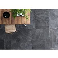 Керамогранит (плитка грес) Zeus Ceramica Gres Slate Black (300x600)