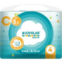 Трусики-подгузники Lovular Витаминка L 8-15 кг (42 шт)