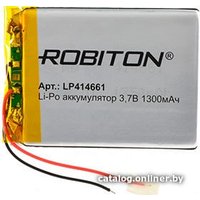 Аккумулятор Robiton LP414661 1300 mAh 1 шт