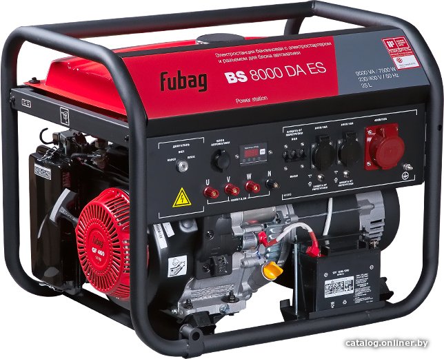 Бензиновый генератор Fubag BS 8000 DA ES