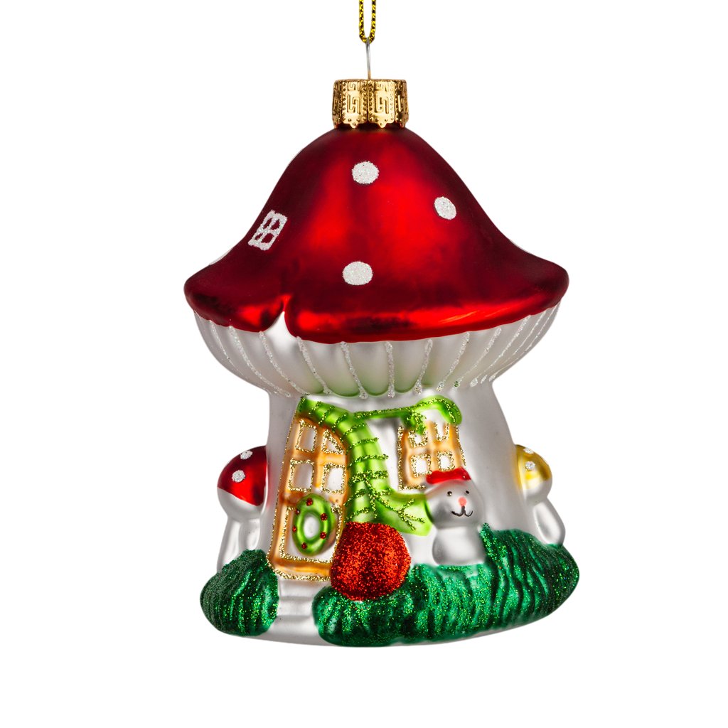 

Елочная игрушка Erich Krause Decor. Грибной домик 64436