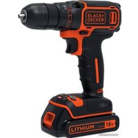Дрель-шуруповерт Black & Decker BDCDC18B (с 2-мя АКБ, без кейса)