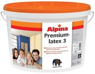 

Краска Alpina Expert Premiumlatex 3 (База 3, 9.4 л)