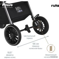 Коляска прогулочная «книга» Pituso Ruta (зеленый)