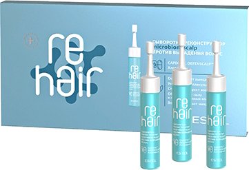 

Сыворотка Estel Professional Microbiom scalp reHAIR против выпадения волос 7*10 мл