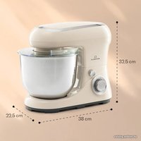 Планетарный миксер Klarstein Bella Pico 2G (кремовый)