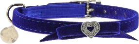 

Ошейник Каскад Сердечко 00007090-06 (синий)
