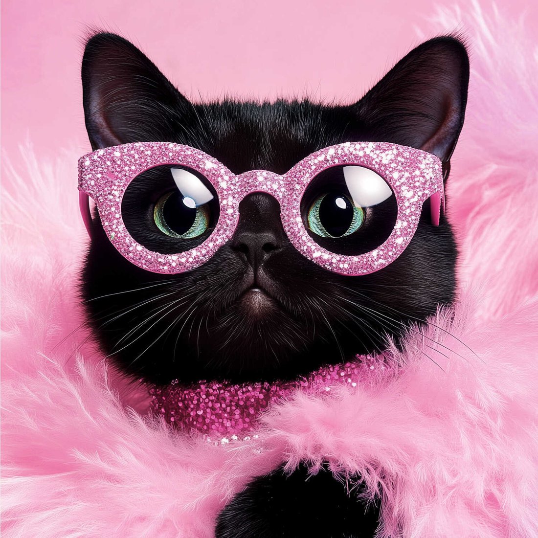 

Алмазная мозаика Феникс+ Гламурная кошечка 71399