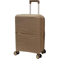 Чемодан-спиннер Mironpan 23103 56 см (светло-серый)