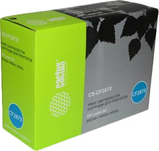

Картридж CACTUS CS-CF287X (аналог HP CF287X)