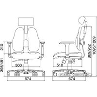 Офисное кресло Duorest Leaders DD-7500G