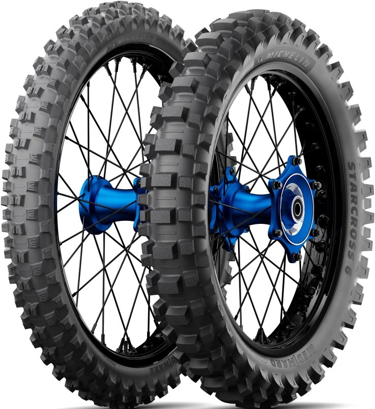 

Внедорожные мотошины Michelin Starcross 6 medium hard 80/100-21 51M TT Front