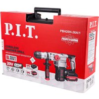 Перфоратор P.I.T. PBH20H-26A/1 (с 1-им АКБ, кейс)