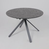 Кухонный стол AksHome Delon 110 (малави/серый)