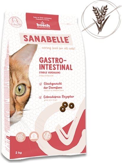 

Сухой корм для кошек Bosch Sanabelle Gastrointestinal 2 кг