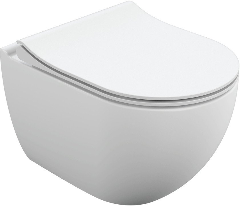 Унитаз подвесной Cersanit Brasko Smart Clean On DPL EO Slim LP 64824