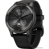 Гибридные умные часы Garmin Vivomove Trend (черный)