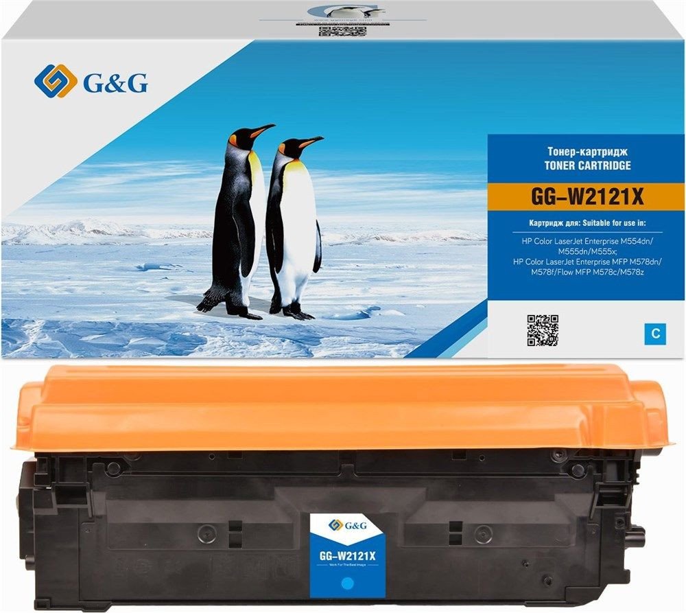

Картридж G&G GG-W2121X (аналог HP W2121X)
