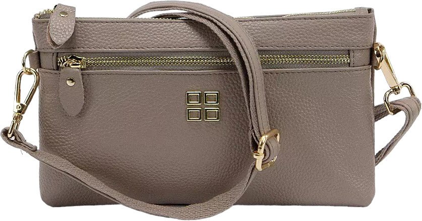 Женская сумка Poshete 886-1527-LCF (кофе)