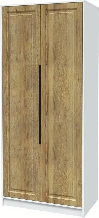 

Шкаф распашной Интерлиния Концепт КТ-Ш2 Деко (белый платинум/дуб вотан)