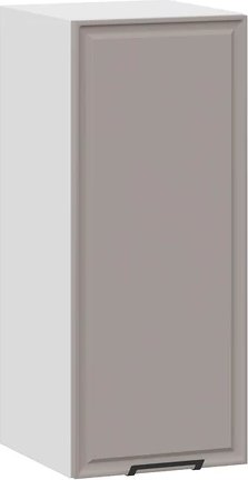 

Шкаф навесной Трия Белладжио 1ВВ3 с одной дверью (белый/софт капучино)