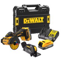 Монтажная (отрезная) пила DeWalt DCS438E2T (с 2-мя АКБ, кейс)