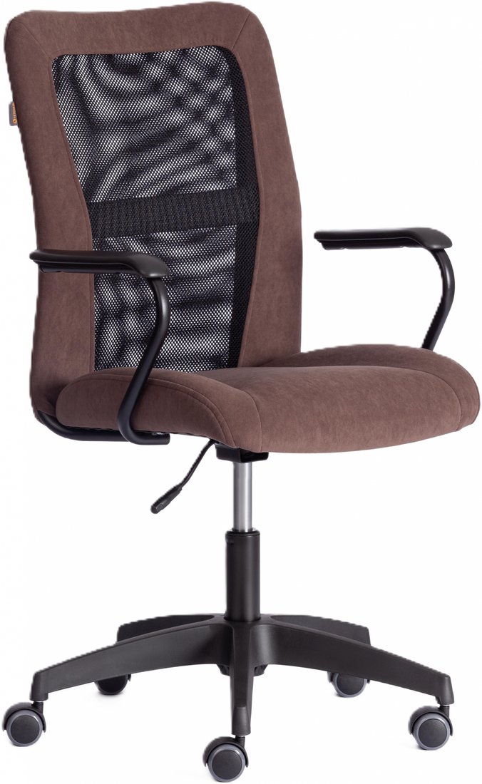 

Офисное кресло TetChair Staff флок/ткань (коричневый/черный, 6/W-11)