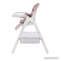 Высокий стульчик Martin Noir Tody Lux (coral pink) 0+