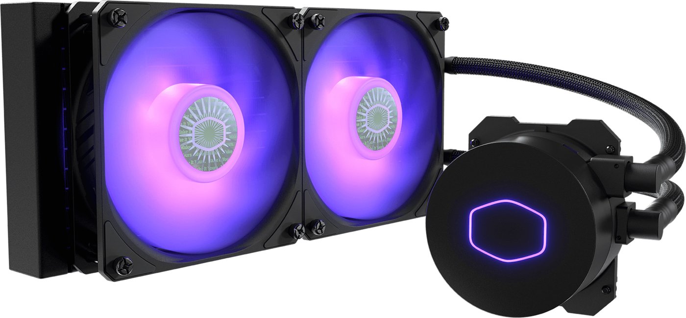 

Жидкостное охлаждение для процессора Cooler Master ML240L V2 RGB MLW-D24M-A18PC-R2