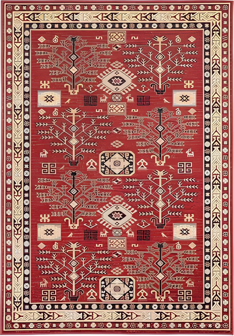 

Ковер для жилой комнаты Moldabela Bella Прямоугольник 6174 1 51066 (2.0x3.0)