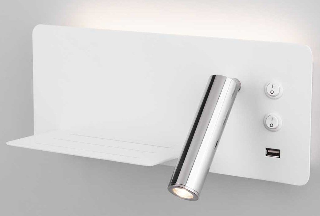 

Бра Elektrostandard Fant L MRL LED 1113 (белый-хром)