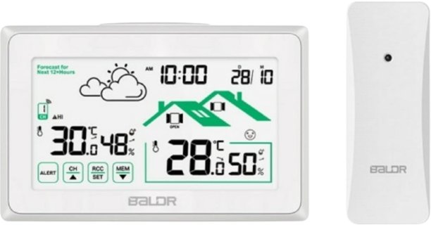 

Метеостанция Baldr B0340ST2H2R-V8-white