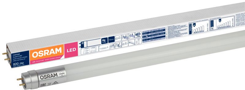 

Светодиодная лампочка Osram G13 9Вт 4000 К