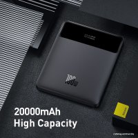 Внешний аккумулятор Baseus Blade Power Digital Display 20000mAh (черный)