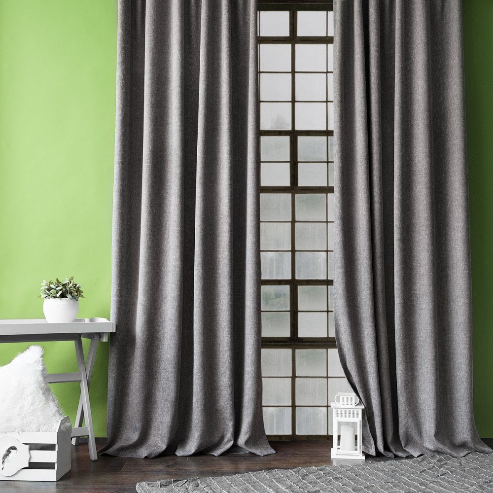 

Комплект штор Pasionaria Конни 400x270 с подхватами (темно-серый)