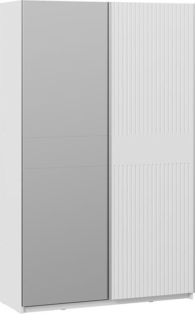 

Шкаф-купе Трия Оскар Хилтон Т2 1400 271065 (ручка серебро/белый снег/белый матовый)