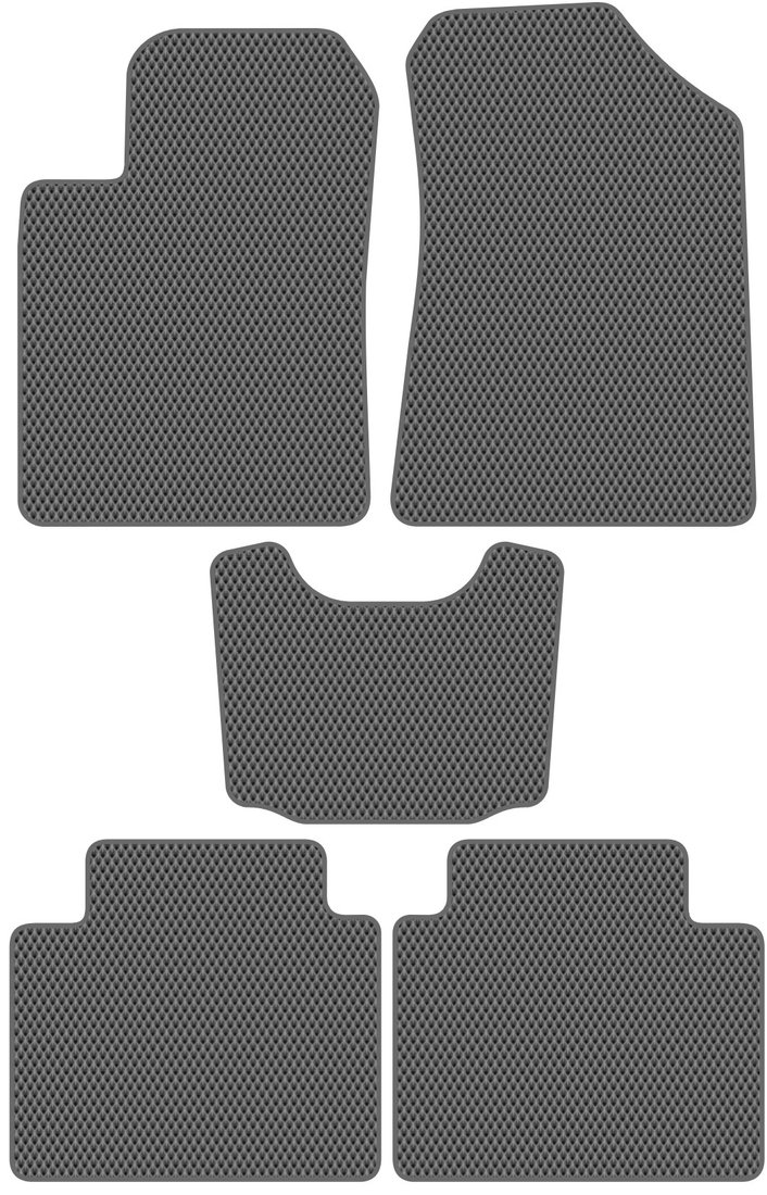 

Комплект ковриков для авто Alicosta Hyundai Grandeur IV (седан / TG) 2005 - 2009 (серый, ромб)
