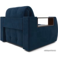 Кресло-кровать Мебель-АРС Барон №3 (велюр, темно-синий Luna 034)