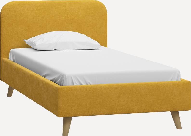 

Кровать Divan Лайтси 90 (Velvet Mustard)