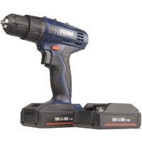 Дрель-шуруповерт Ferm CDM1120 (с 2-мя АКБ, кейс)