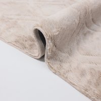 Ковер для жилой комнаты AksHome Geometry Faux Fur (120x170)