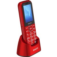 Кнопочный телефон Maxvi B21ds Up (красный)