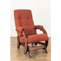 Кресло-глайдер Glider Модель 68 (кирпично-красный/орех антик)