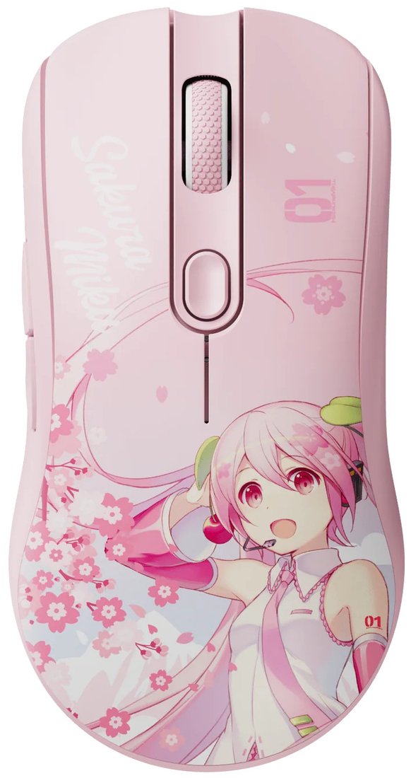 Игровая мышь Akko AG One 3950 Sakura Miku