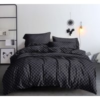 Семейный комплект постельного белья Pandora № NN 5718 Роджер Семейный (полисатин)