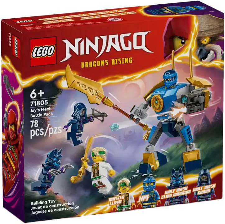 

Конструктор LEGO Ninjago 71805 Боевой набор робота Джея