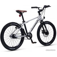 Детский велосипед Maxiscoo 7Bike 20 M700 2024 (серебристый)