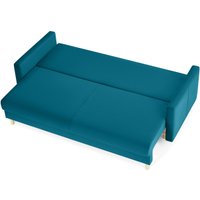 Диван Mio Tesoro Дублин 497 3-х местный (аквамарин 1102)