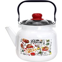 Чайник без свистка Эмаль Мексика 01-2713/6М