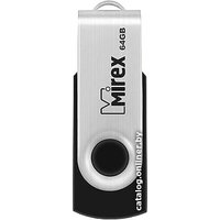 USB Flash Mirex Color Blade Swivel Rubber 2.0 64GB 13600-FMURUS64